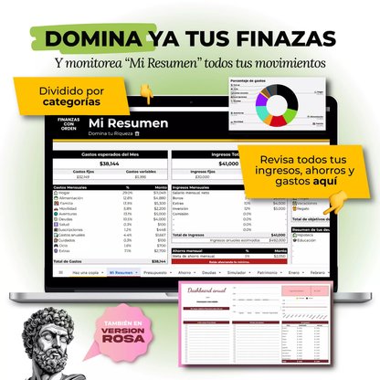 Plantilla Control Financiero Personal