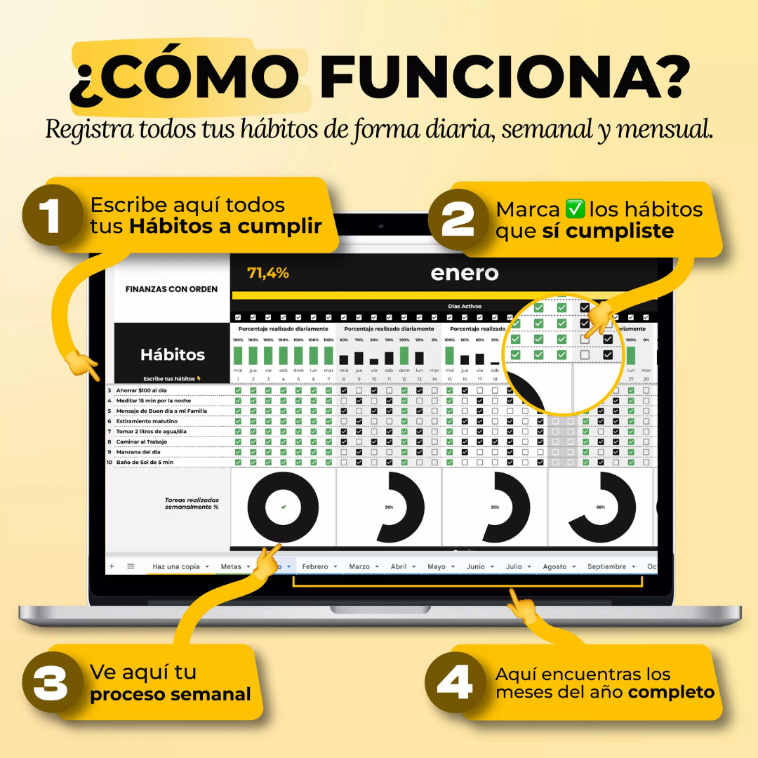 Plantilla Seguimiento de Habitos