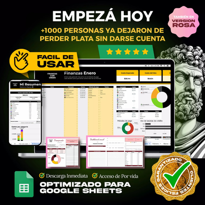 Plantilla Control Financiero Personal