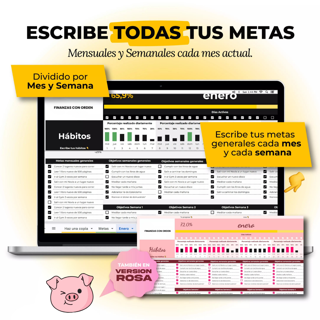 Plantilla Seguimiento de Habitos