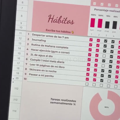 Plantilla Seguimiento de Habitos